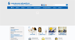 Desktop Screenshot of keuruunsahko.fi